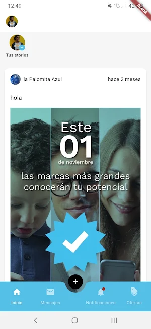 La Palomita Azul Screenshot 0