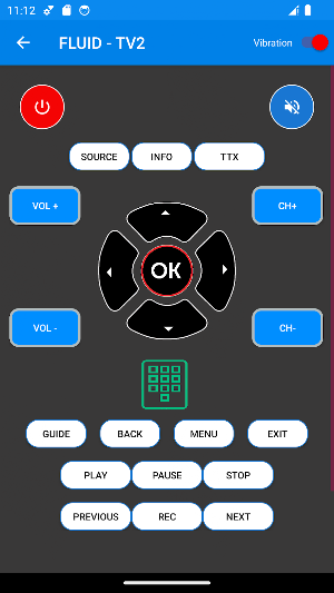 Remote for Fluid Tv Screenshot 2