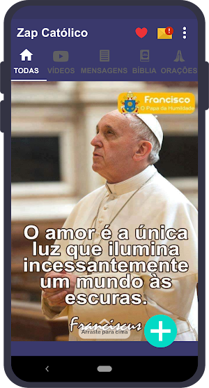 Zap Católico: Orações, Frases, Mensagens Católicas Screenshot 0