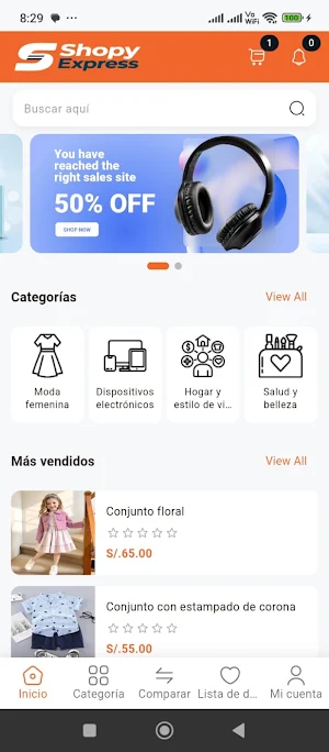 Shopy Express Screenshot 0