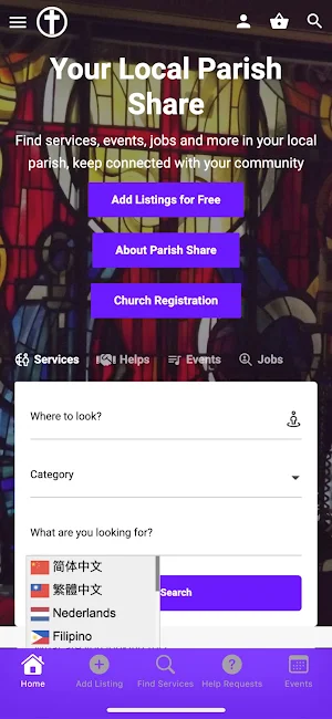Parish Share Screenshot 0