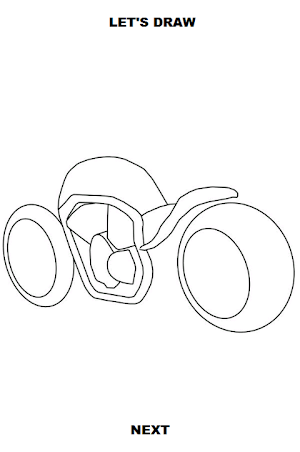 Draw Motorcycles: Cruiser Screenshot 2