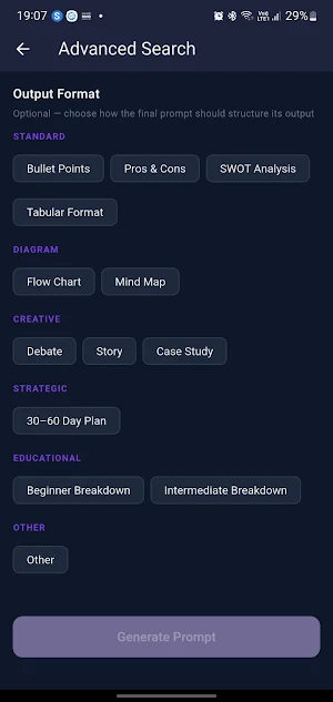 Prompt Optimizer Screenshot 1