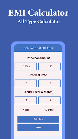 LoanEasy - EMI Loan Calculator Screenshot 0