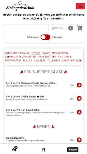 Strangnas Kebab Screenshot 0