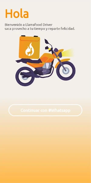 Llamafood Driver Screenshot 1