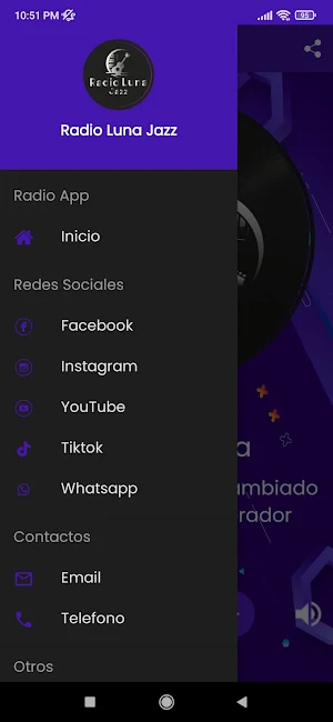 Radio Luna Jazz Screenshot 2
