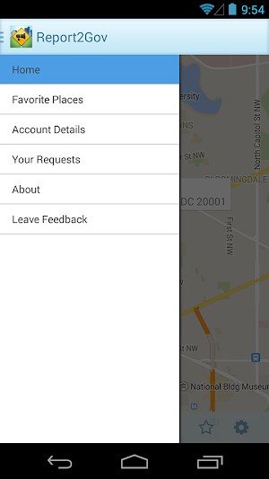 Report2Gov Screenshot 2
