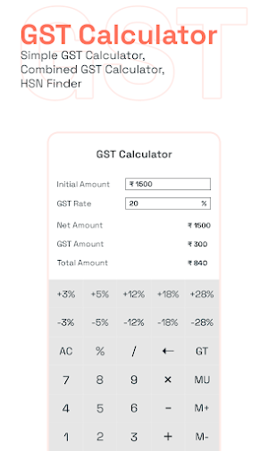 GST Calculator -TAX Calculator Screenshot 2