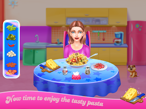Make pasta cooking kitchen Screenshot 3