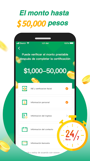 Promotora-Préstamo de dinero Screenshot 2