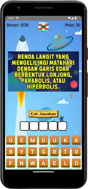 Tebak Ruang Angkasa Screenshot 3