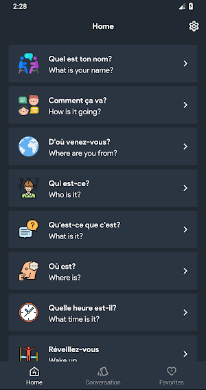 Learn French conversation with English Screenshot 3
