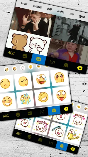 Street Art Graffiti Keyboard Background Screenshot 3
