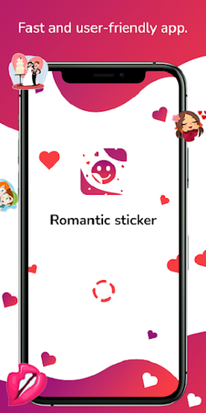 Romantic Couple WA Stickers Screenshot 0