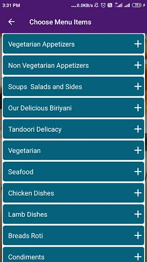 Saffron Fine Indian Cuisine Screenshot 2