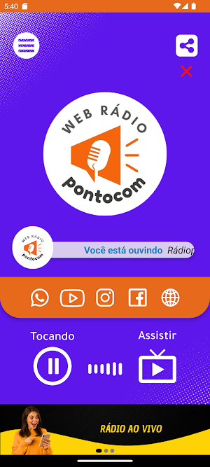 Rádiopontocom Screenshot 1
