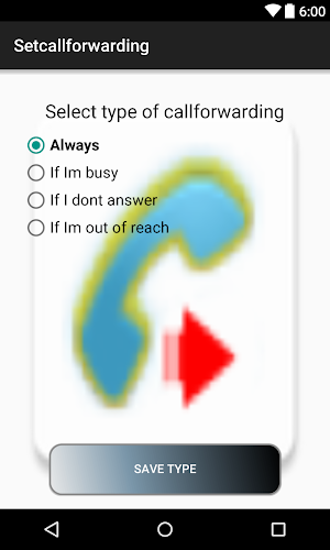 Call Forwarding  & scheduled Screenshot 1