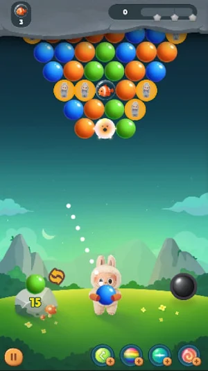 Labubu Bubble Shooter Screenshot 2