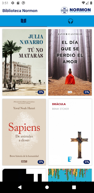 Biblioteca Normon Screenshot 0