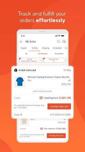 Shopee Seller Center Screenshot 3