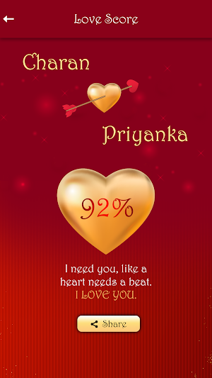 Love Calculator Crush Tester Screenshot 2