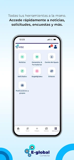 E-global Conecta Screenshot 0