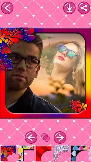 Couple Pic Blender Effect Screenshot 0
