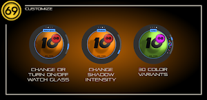 [69D] Pepper DUAL watch face Screenshot 2