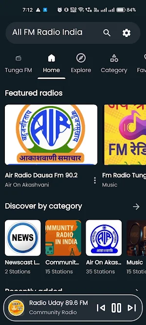 All FM Radio India Screenshot 1