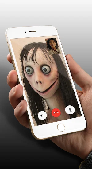 Momo Fake Video Call Simulator Screenshot 1