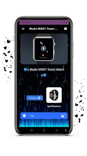 Modio MW07 Smart Watch-Guide Screenshot 0