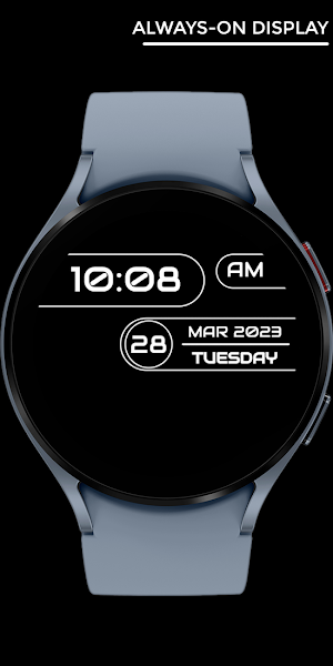 Night 25 - watch face Screenshot 2