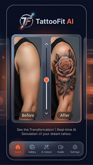 TattooFit AI - Tattoo Tester Screenshot 2