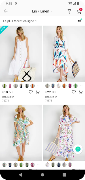 Noéline : wholesale B2B Screenshot 3