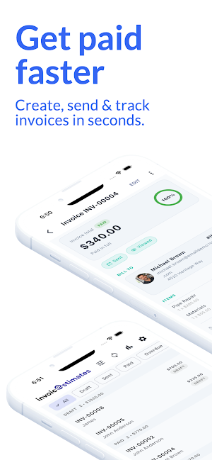 Invoice maker & estimate Screenshot 0