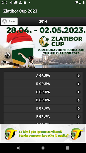 Zlatibor Cup Screenshot 2
