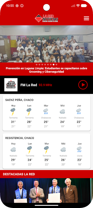 FM LA RED 92.9 - Sáenz Peña Screenshot 0