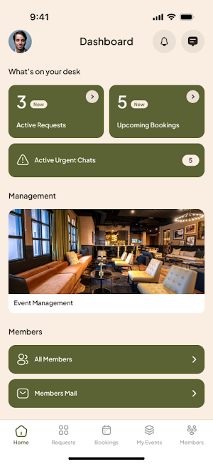 The Maverick Club - Concierge Screenshot 1
