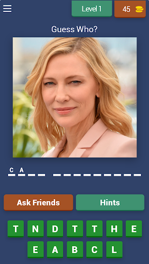 Hollywood Actress Quiz Screenshot 3