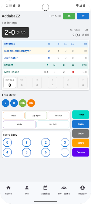 VIBELETIC - Scoring App Screenshot 3