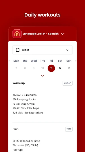 Language Lock In - Spanish Screenshot 3