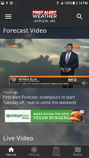 First Alert Weather Screenshot 1