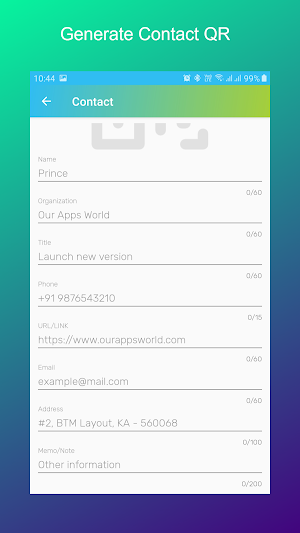 MyQR Scanner (Pro) Screenshot 2