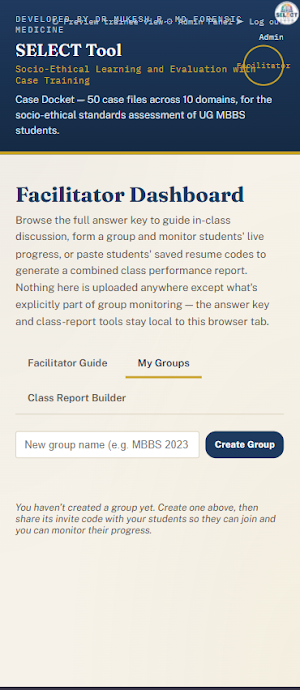 SELECT Tool Screenshot 2