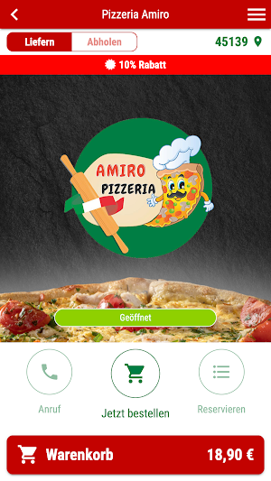 Pizzeria Amiro Screenshot 0