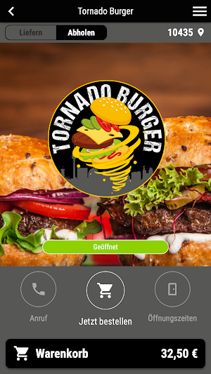 Tornado Burger Screenshot 0