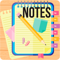 notes mémo, bloc notes
