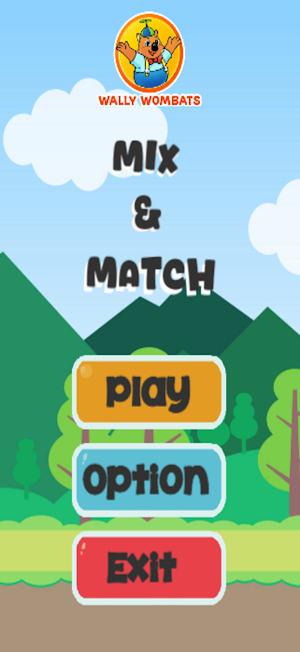 Wally Wombats' Mix & Match Screenshot 0