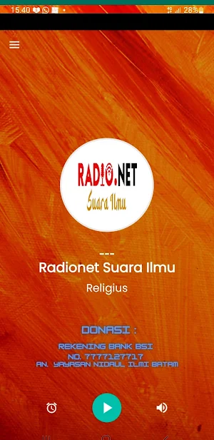 Radionet Suara Ilmu Screenshot 0